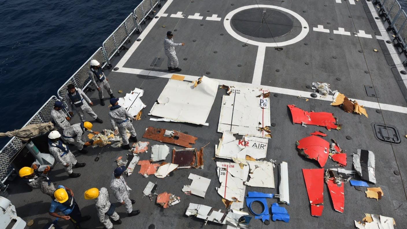 Recovered debris reportedly from KTA1732